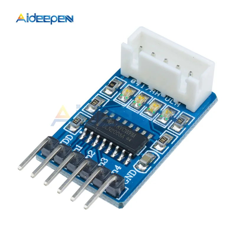 DC 5 V-12 V ULN2003 4-фазный шаговый мотор драйвер платы модуль для Arduino 28BYJ-48 шаговый двигатель