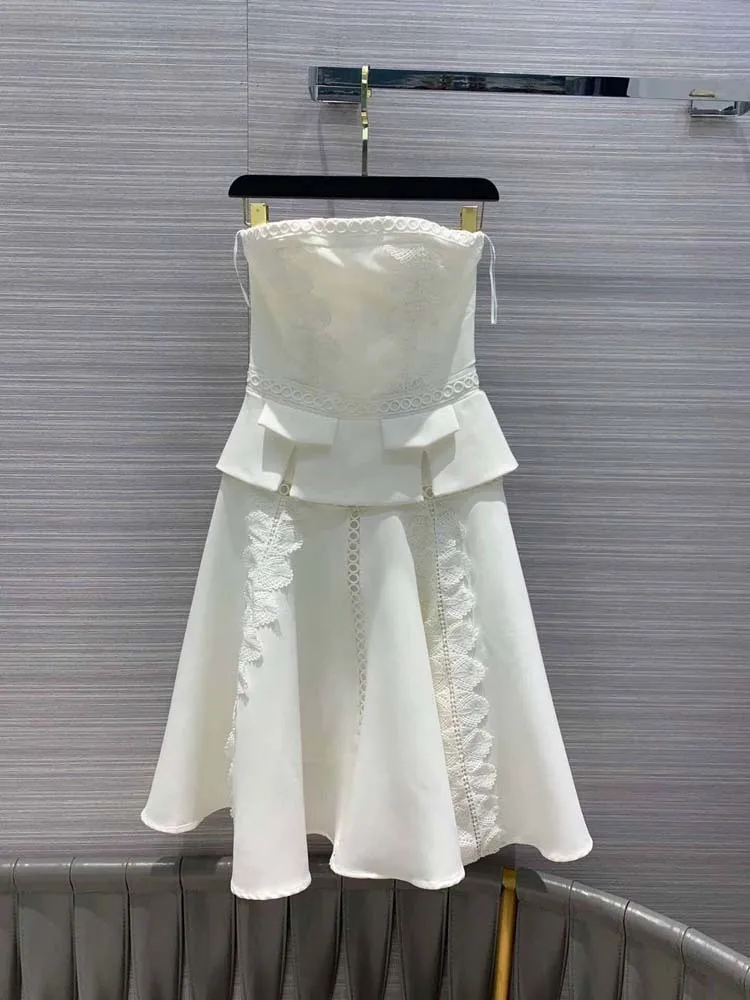 

women fashion 2019 strapless dresses at190125