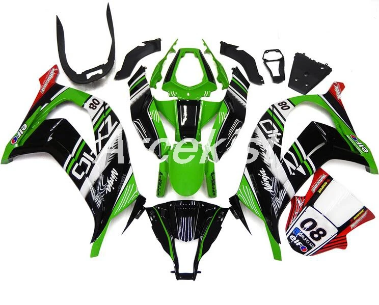 

4 Gifts New ABS Fairings Kit Fit for kawasaki Ninja ZX10R 2011 2012 2013 2014 2015 set 11 - 15 10R ZX-10R custom Free cool style