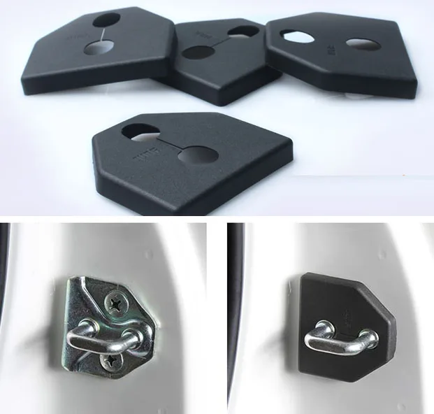 

ACCESSORIES FIT FOR 2013 2014 2015 SUBARU FORESTER SJ DOOR LOCK BUCKLE CATCH PROTECT COVER CASE CAP ANTI RUST