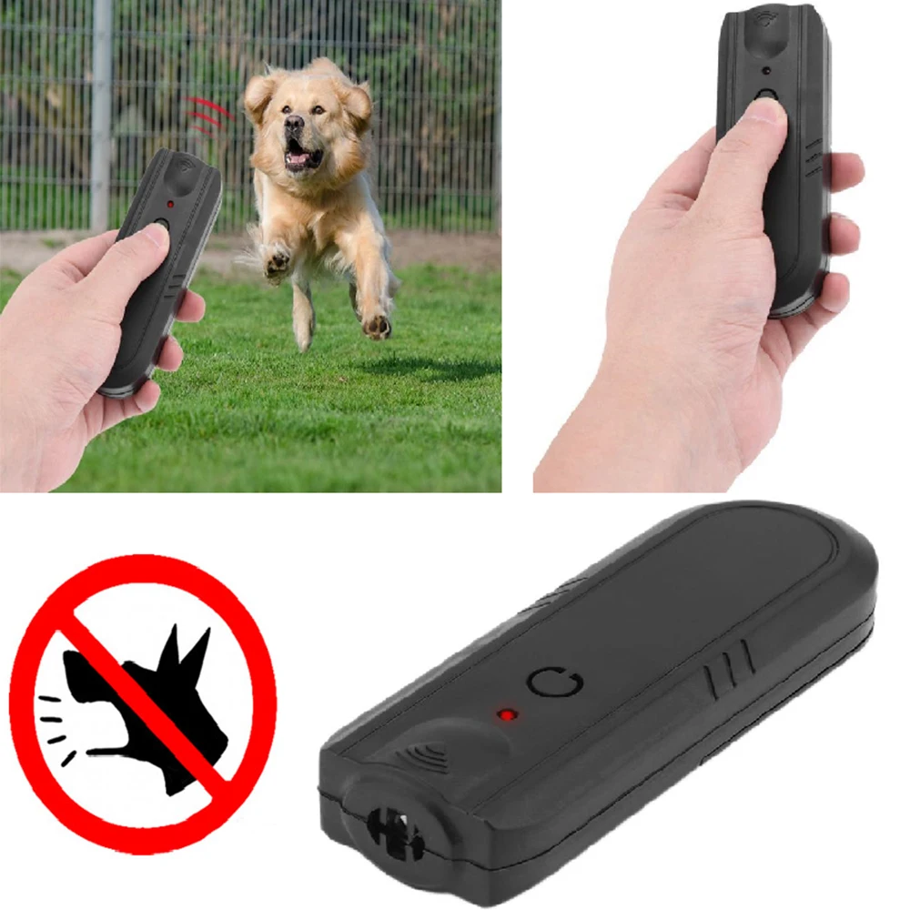 Dog Repeller Ultrasonic Dog Training Device Anti Barking Stop Bark Pet