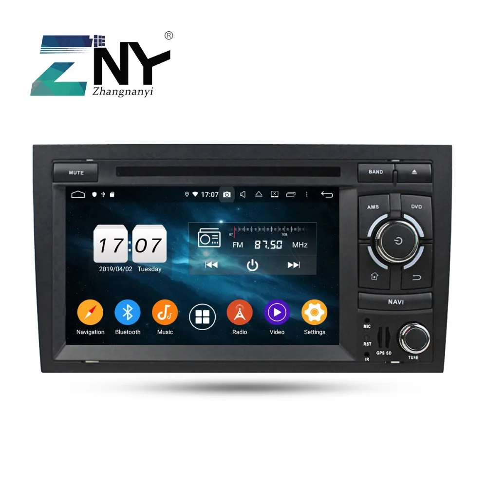 7 &quotips в тире 2 Din Android 9 0 автомобильный стерео для Audi A4 S4 2002 2003 2004 2005 2006 2007 2008 DVD Радио