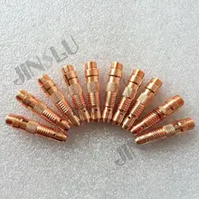 1,6 мм цанговые тела для TIG Сварочная горелка WP17 WP18 WP26 10 шт