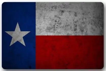 Texas State Flag Western Texas Star Door Mats Cover Non Slip