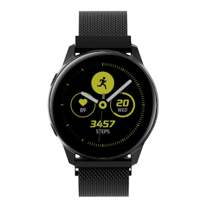 

2019 New Mesh Milanese Stainless Steel Watch Band Strap for Samsung Galaxy Watch Active NK-Shopping
