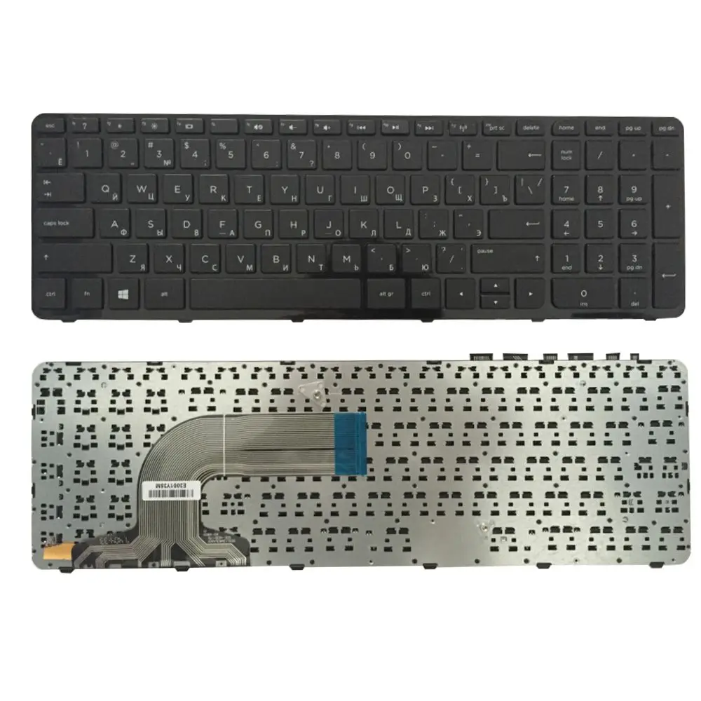 For HP Pavilion 15-p000 15-p 17-f000 17-f Keyboard French AZERTY Clavier White