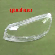 Para Great Wall Wingle 5 faróis dianteiros shell tampa transparente lampshade PC processamento endurecimento contra rachadura 2 pcs