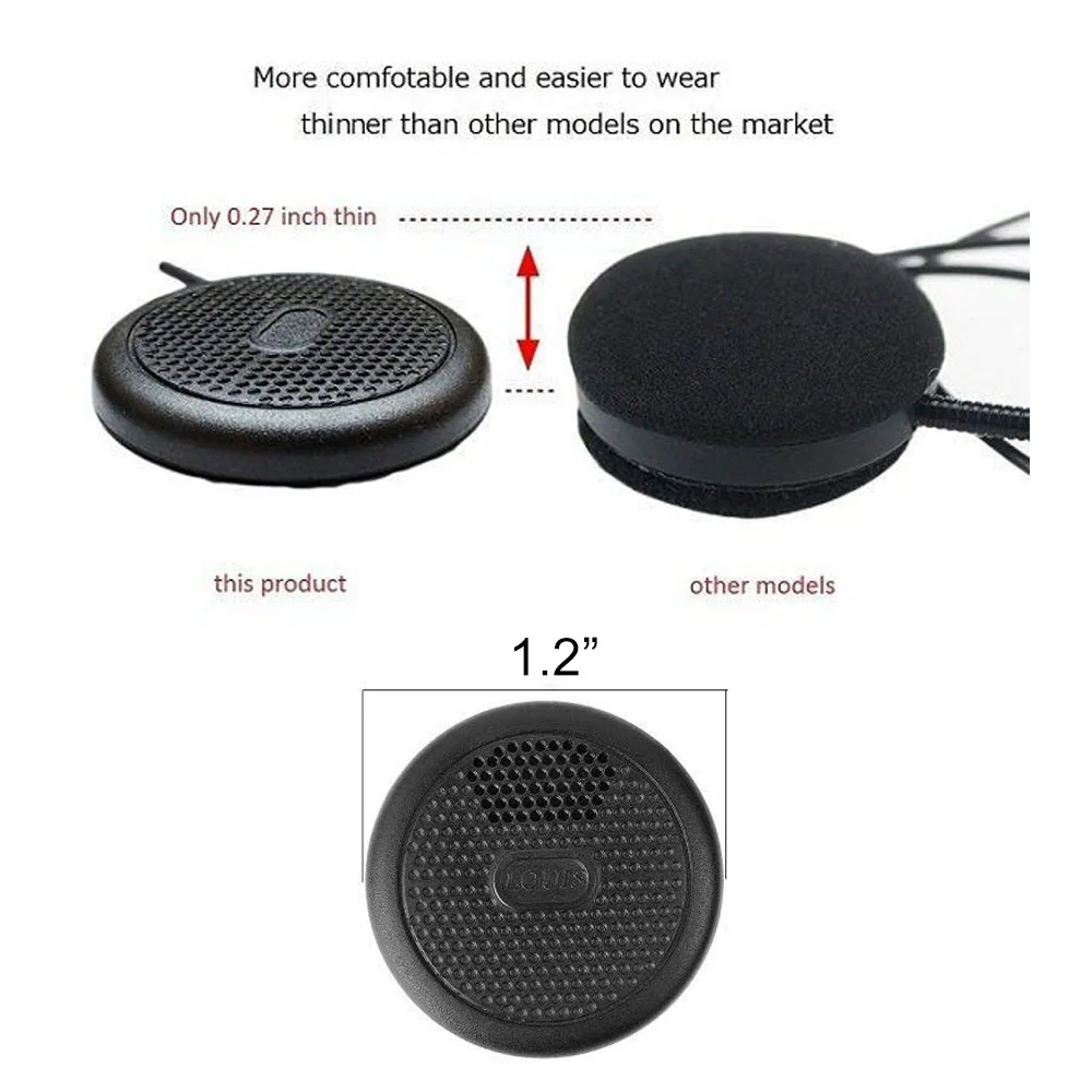 Bluetooth Headset Wireless Wireless Headset for Motorcycling and