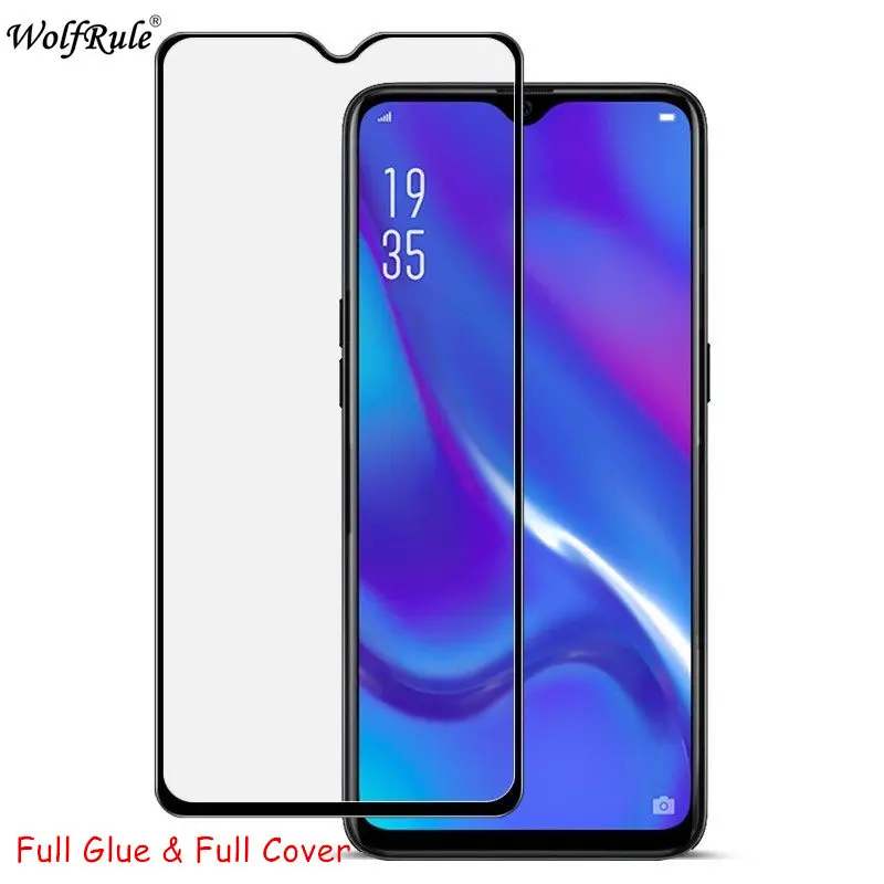 LCD Screen Protector OPPO K1 Full Glue Glass OPPO K1 2.5D Full Coverage