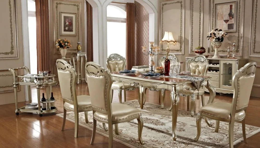 antique dining table