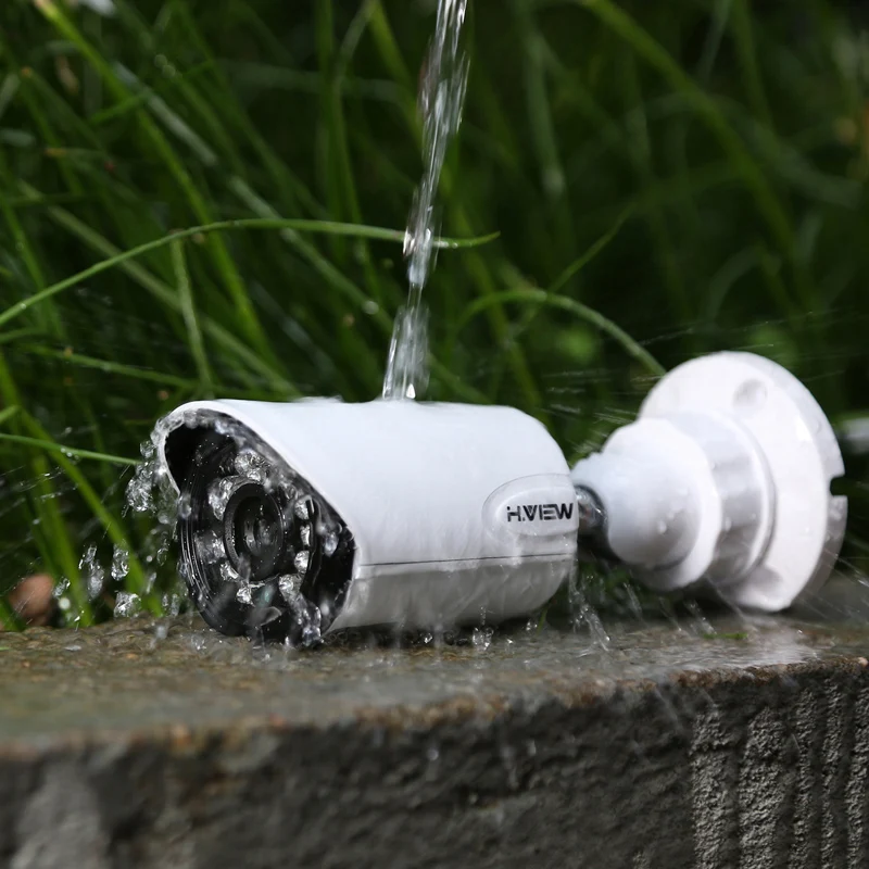 H.VIEW 720P Camera Surveillance AHD Surveillance CCTV Analog Camera High Resolution IR Cameras PAL NTSC Outdoor Video Cameras