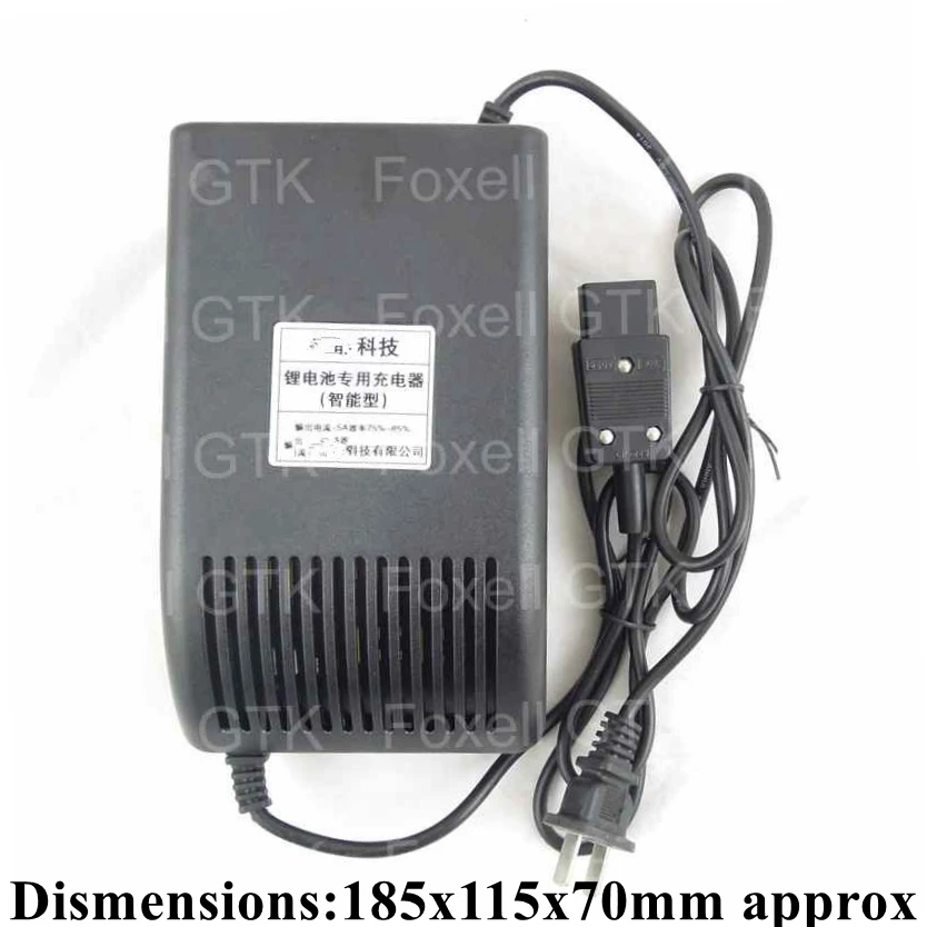 High quality GTK 24v 10A quick smart charger lifepo4 8s 29.2v 29v for 60ah 30ah 50ah power pack ebike 24v Lithium iron phosphate (2)