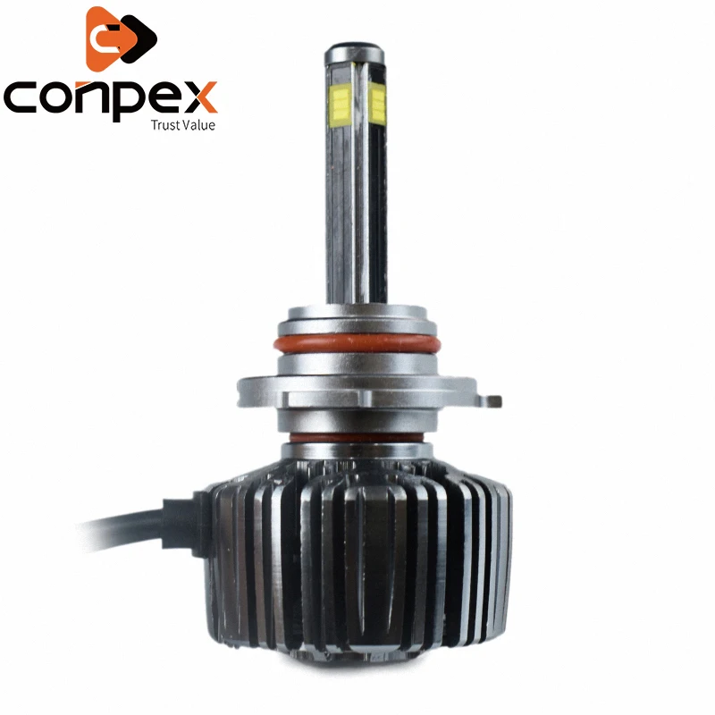 

New style 2pcs Car Headlight Bulbs LED 6500K H1 12V LED intelligent decoding chip four sides led lamp beads signal lamp Lights