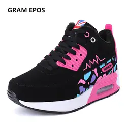 Gram Epos новый мужской Air Подушки высота обувь, увеличивающая рост мужские зимние теплые плюшевые тапки пара Tenis masculino esportivo Zapatos