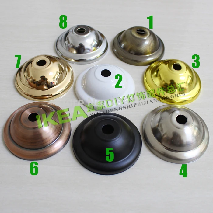 100 piunids/lote accesorios de luz de techo Rosa DIY; piezas de