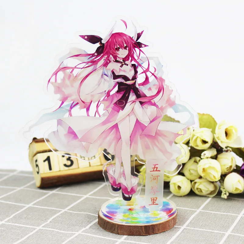 

Anime Date A Live Display Stand Figure Model Plate Holder Japanese Cartoon Figure Acrylic Jewelry Christmas Gift