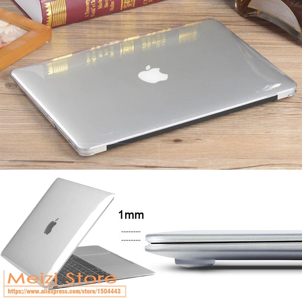 2in1 New Laptop Crystal Case For Apple Mac Macbook Air 13 11 Pro Retina 12 15 A1706 A1707 A1708 with Touch Bar | Компьютеры и офис