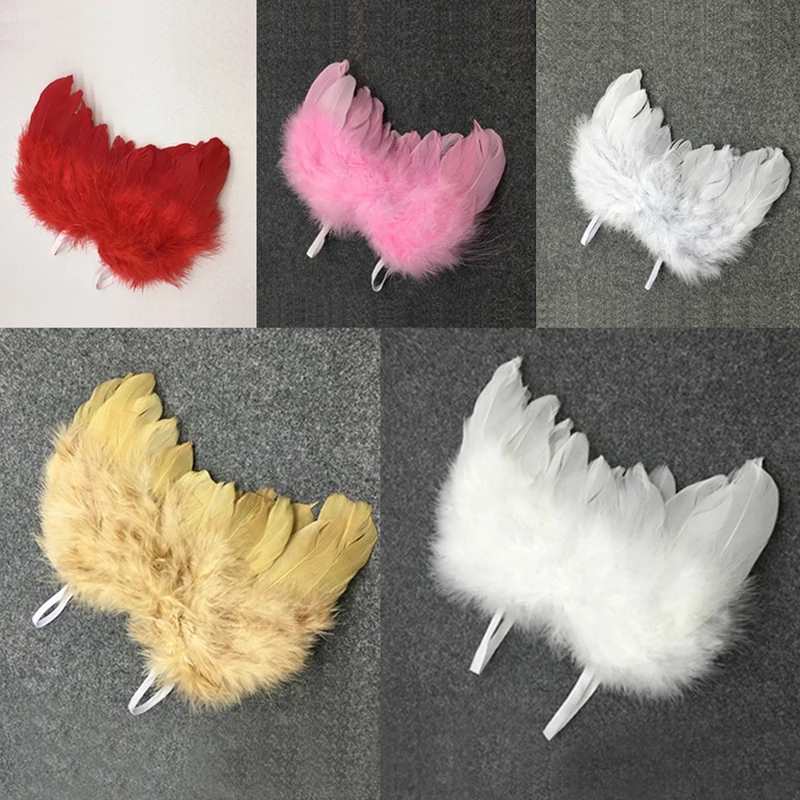 Free Shipping Newborn Baby Girls Boys Angel Wings Costume Photo Photography Prop Outfits|Шапки и кепки| |