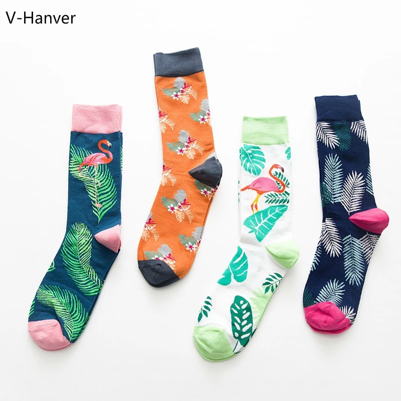 

Cute Jacquard/Plants Printing Pattern Art Socks Men Korean Animal/Cactus Unisex Socks Funny Socks Kawaii Sokken Calcetines
