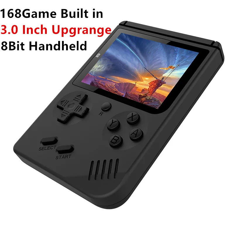 2018 новая улучшенная портативная игровая мини-консоль подарок 8 бит 3 0 дюйма