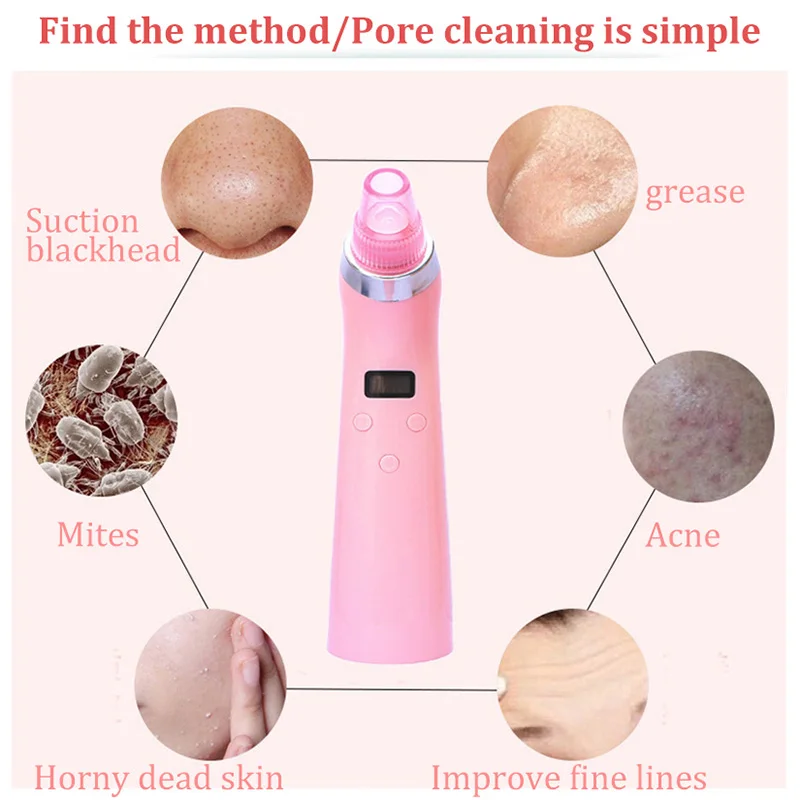 APINKGIRL Comedo пылесос для ухода за кожей лица|acne remover tool|face cleanacne |