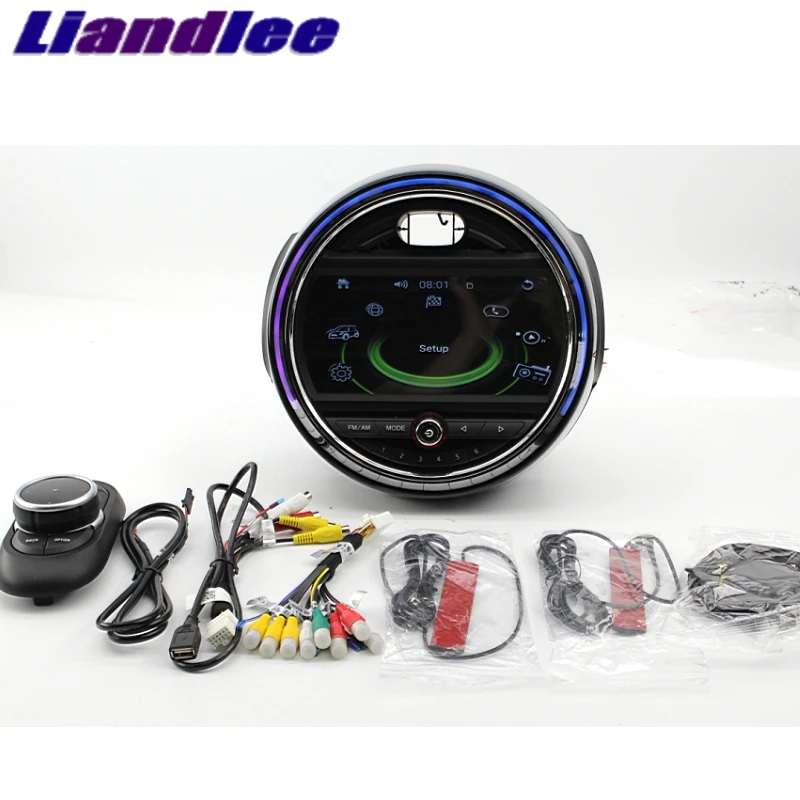 Sale Liandlee For Mini One Cooper S Hatch F55 F56 2014~2018 Car Multimedia Player NAVI iDrive CarPlay Adapter Radio GPS Navigation 12