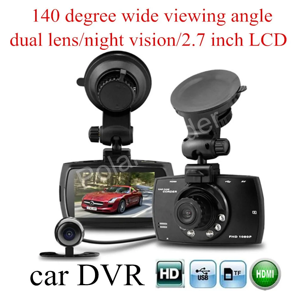 Motion camera 2 7 inch LCD Car DVR G30 Full HD Car DVR Recorder With Loop