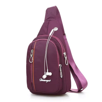 

Versatile Unisex Travel Chest bags!All-match Lady Travel riding chest pockets&Nylon Handbag Hot Men Casual mobile&change Carrier
