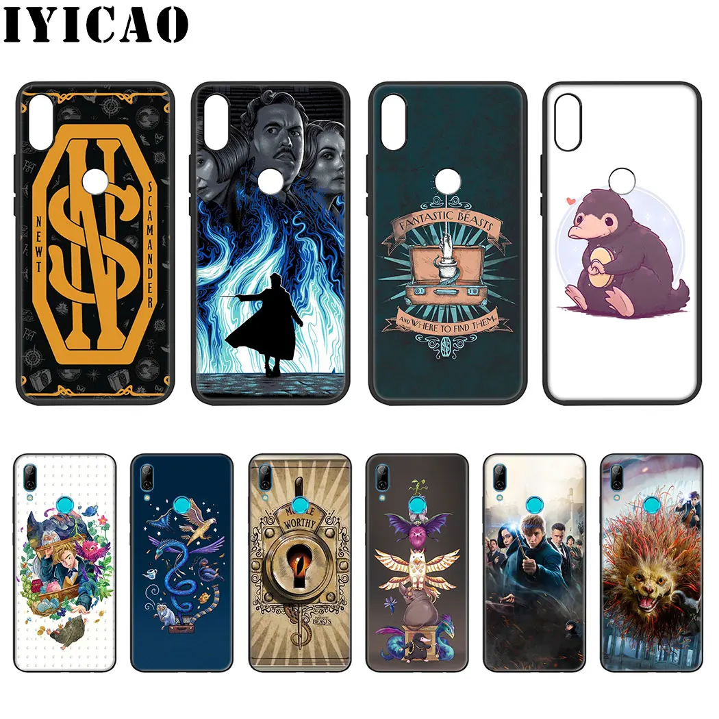 

IYICAO Fantastic Beasts Soft Case for Xiaomi Redmi Go Note 5 6 7 Pro 5A Prime 4 4X Phone Case