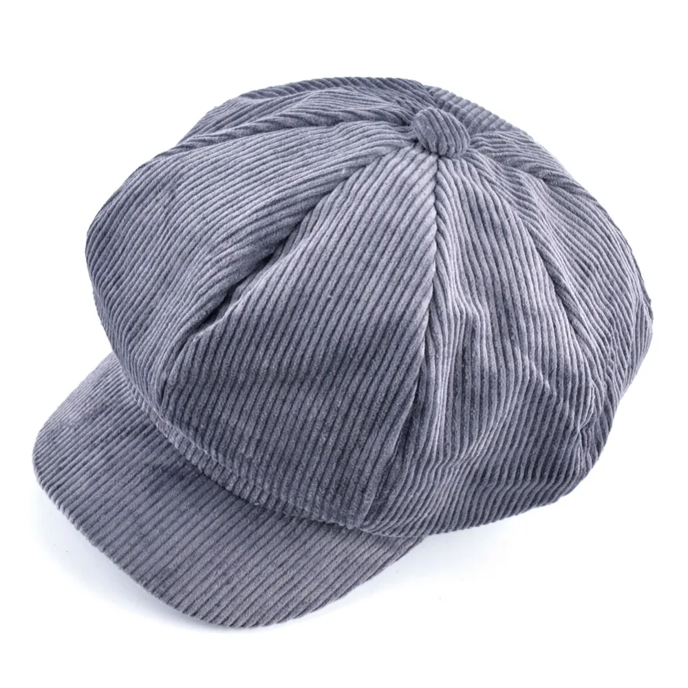 Популярные дизайн газетчик шапки женская мода мыть джинсовой случайный шляпа восьмиугольная кепка осенью и зимой береты шляпы для женщин