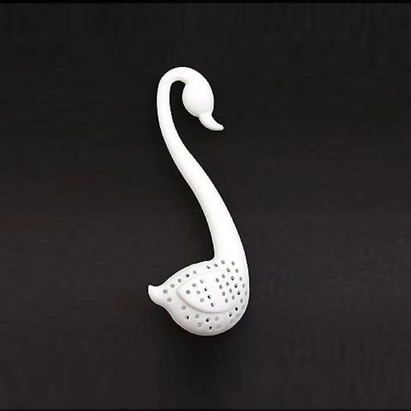 Creative Novelty Tea Infuser Swan Loose Tea Strainer Herb Spice Filter Diffuser Coffee Filter Accessories Life Partner0.385 - Цвет: B