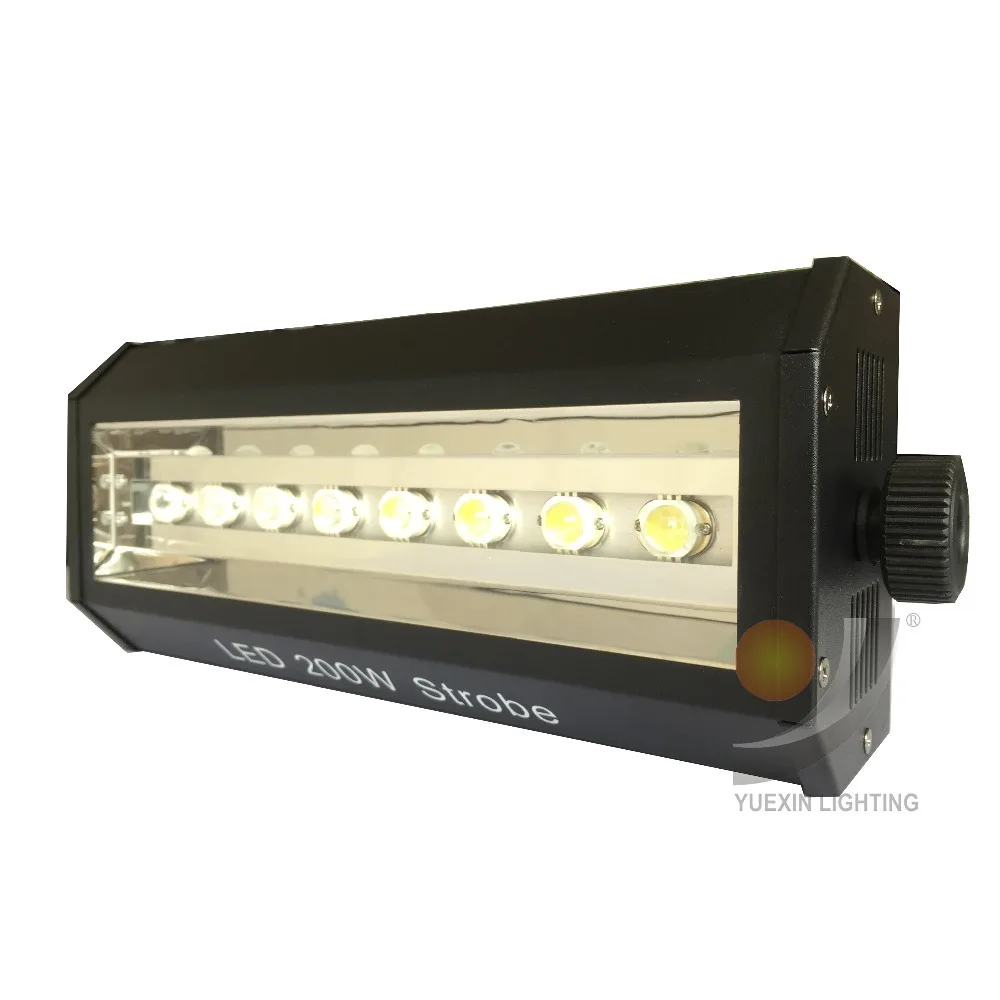 

Sound music control 200W Led stage Effect lighting DJ party show strobe Disco light Laser Projector Club Bar Flash Party Lights