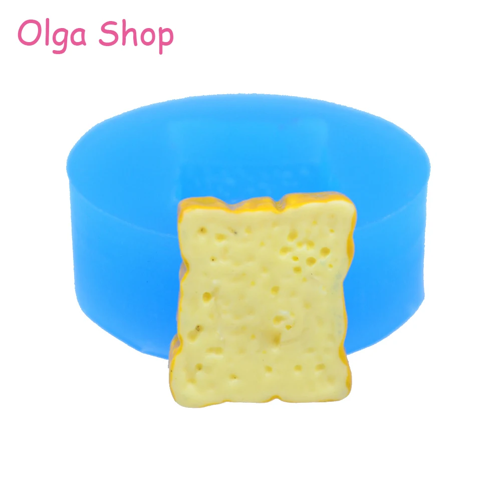 

QYL085 16.3mm Rectangle Cookie Silicone Mold - Dessert, Fondant, Baking Tools, Resin Polymer Clay, Chocolate, Biscuit, Food Safe