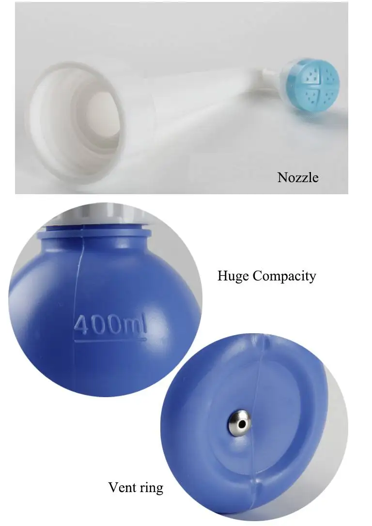 400ml LEKANG Portable ABS Manual Operation Bidet For Man Women Kids Cleaning Device