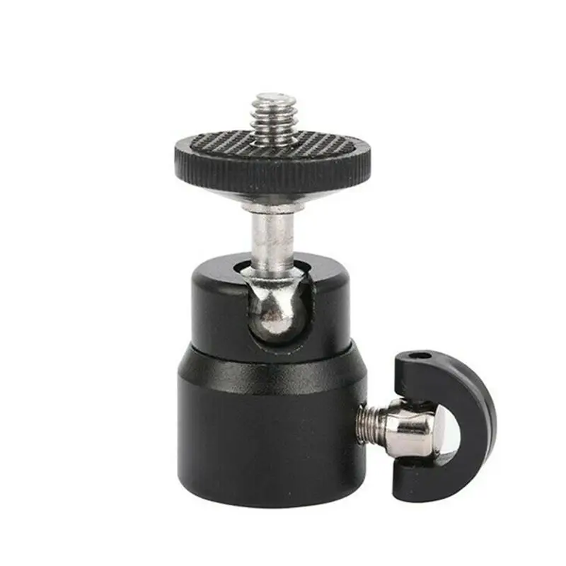

1pcs w/1/4" Screw Thread Base Mount 360 Degree Rotating Swivel Mini Tripod Ball Head for DLSR Camera Camcorder Bracket