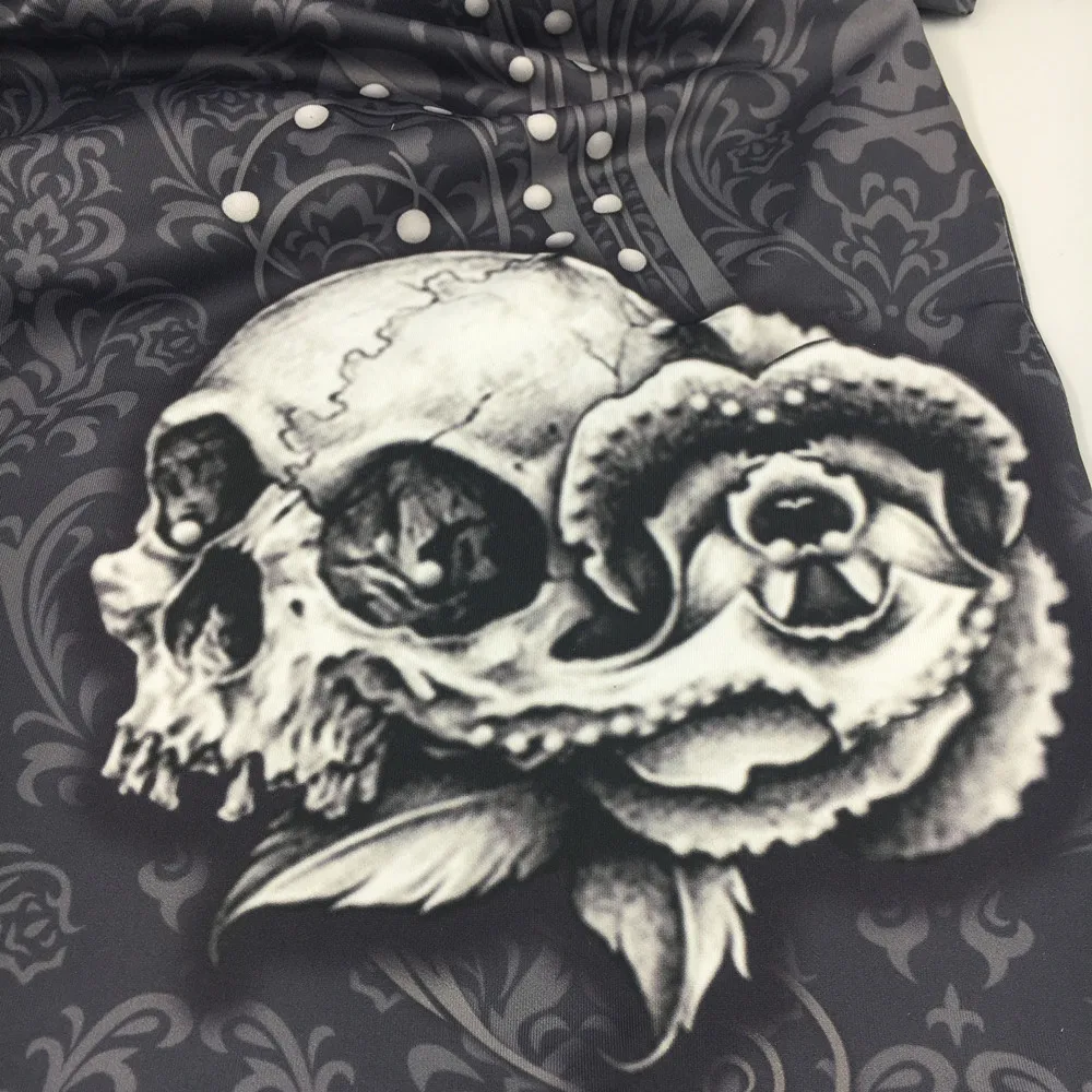 2017 nueva camiseta de las mujeres verano Harajuku Tops espalda alas 3D impresión cráneo Tops Club punk estilo Camisetas casual Camisetas Tees camiseta mujer 2017 nueva camiseta de las mujeres verano Harajuku Tops espalda alas 3D impresión cráneo Tops Club punk estilo Camisetas casual Camisetas Tees camiseta mujer