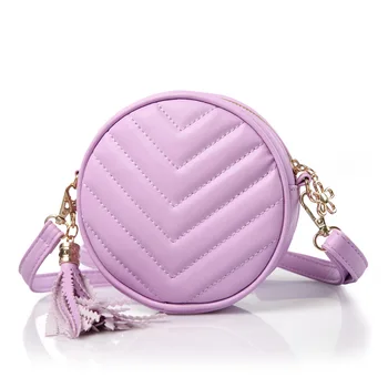 

Kindergarten Baby Girls Coin Purses PU Leather Princess Tassel Wallets Crossbody Money Bags Bolsas Carteiras Feminina