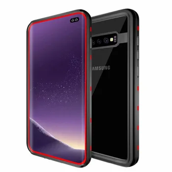 

Redpepper Brand IP68 Waterproof Shockproof Transparent Clear Back Case for Samsung S10 Full Cover for Samsung Galaxy S10 Plus