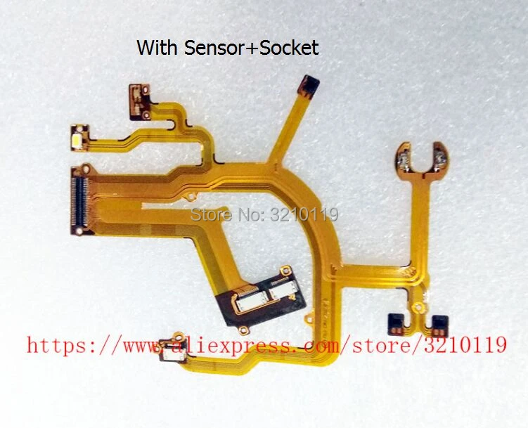 Piezas de Obturador Apertura Flex Cable Plano Para Canon G10 G11 G12 Cámara Piezas de Obturador Apertura Flex Cable Plano Para Canon G10 G11 G12 Cámara