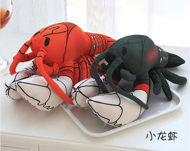 Моделирование большой Омар игрушка кукла супер мягкая короткая плюшевая кукла мягкий милый плюшевый игрушка кукла "Омар" Девочка Спящая Подушка подарок на день рождения