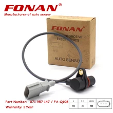 Marca Novo Sensor de Posição Do Virabrequim Para VW BORA GOLF IV 4 PASSAT 2.3 V5 4 MOVIMENTO 4×4 071957147 0261210177 0281002223