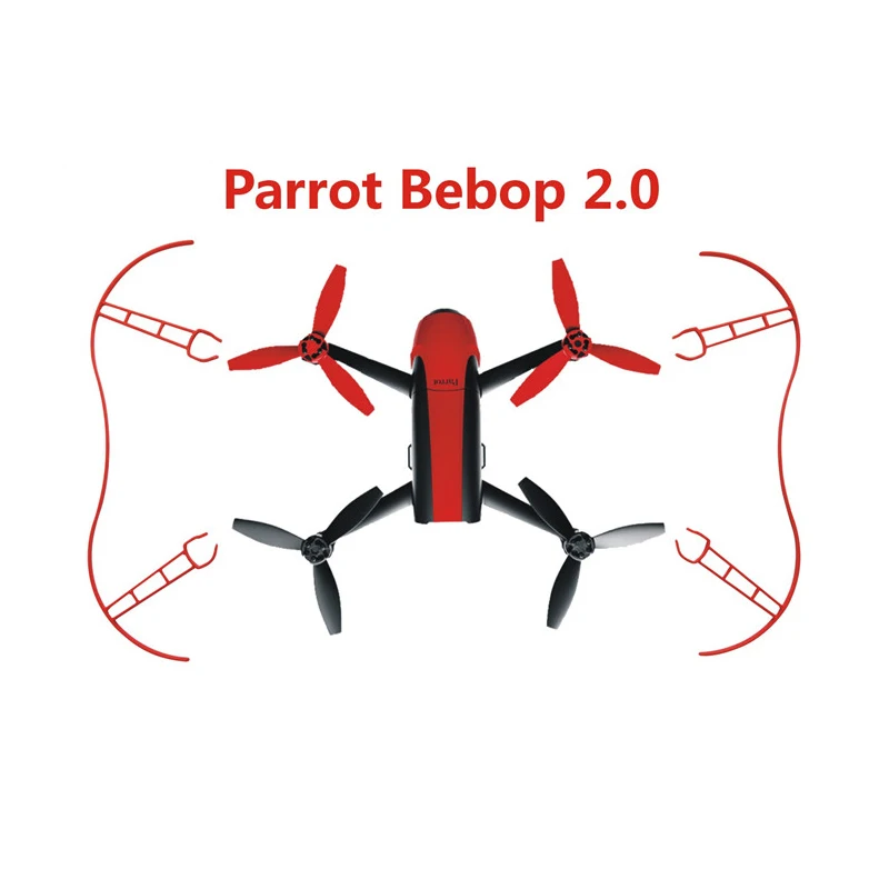

1set New Parrot Protection ring Propeller Protective Guard Bumper Prop for Parrot Bebop 2.0 RC Drone Quadcopter Parts Accessorie