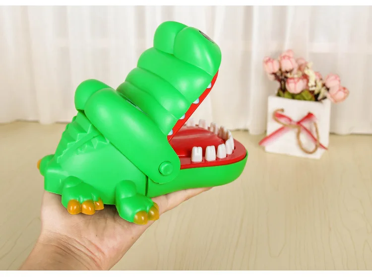 Bubles настенный Рот стоматолог кусает за палец игрушка крокодил потянув зубчатый барьер семейные игры игрушки детские забавные игрушки для детей подарок