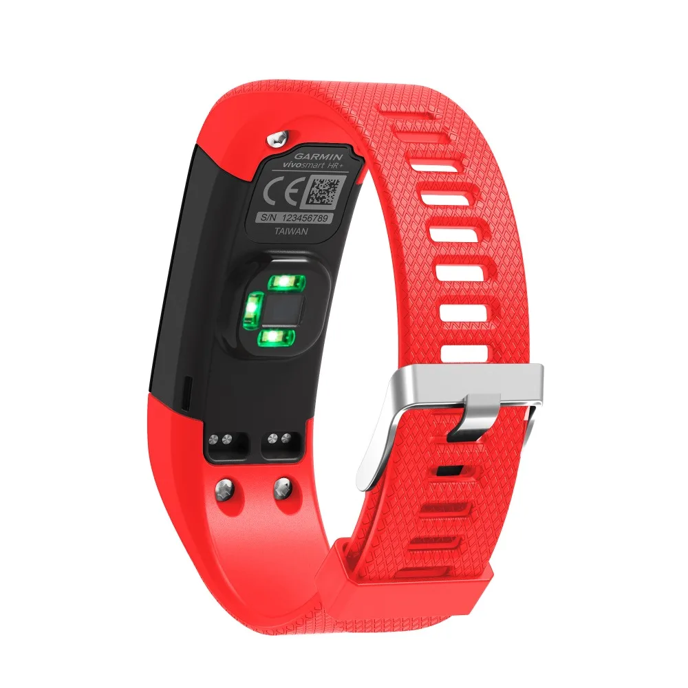 Hero Iand для Garmin Vivosmart HR+ сменный мягкий силиконовый браслет, спортивный ремешок, аксессуар, Прямая поставка