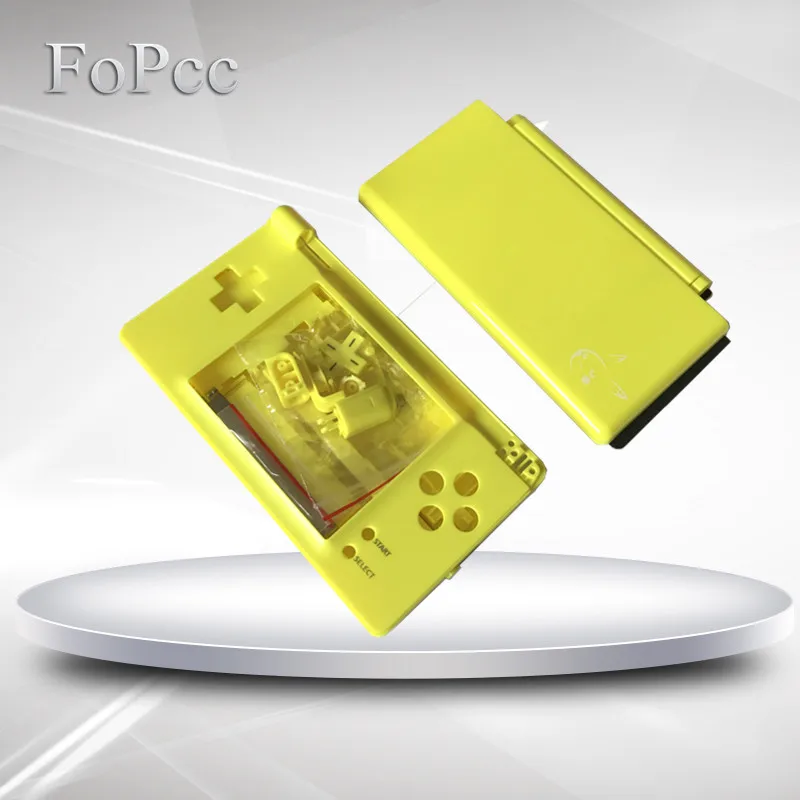 

FoPcc Limited Edition for Pikacu Design Housing Shell Replacement Cover Case for Nintendo DS Lite N D S L Full Set
