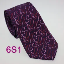 Coachella Для мужчин галстуки чистый Шелковый галстук темно-фиолетовый с бордовым Пейсли тканые Средства ухода за кожей шеи галстук формальный Средства ухода за кожей шеи галстук для рубашки платья свадебные
