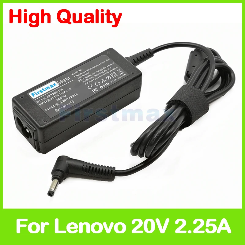 20 V 2.25A 45 W laptop ac adapter oplader voor Lenovo IdeaPad 100 15IBD 100S 14IBR 110 15ACL 15IBR 110 110 17IKB|ac power adapter 2.25acharger for lenovo - AliExpress