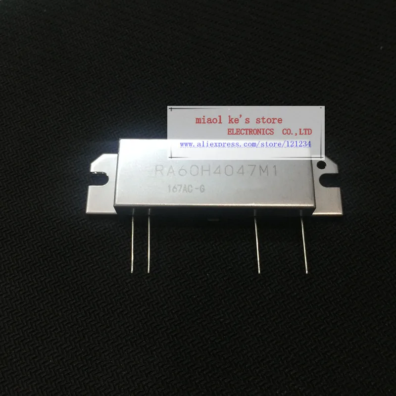 

RA60H4047M1 RA60H4047M1-101 RA60H4047M [ New Original ]400-470MHz 60W 12.5V, 2 Stage Amp.