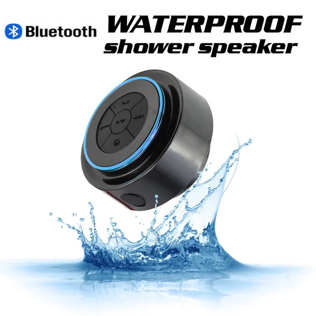 Bluetooth Speaker Bathroom Radio Mini Waterproof Wireless Bluetooth Speaker Bathroom Radio Mini Waterproof Wireless Shower Portable Handsfree Call Stereo Speakers Ip67