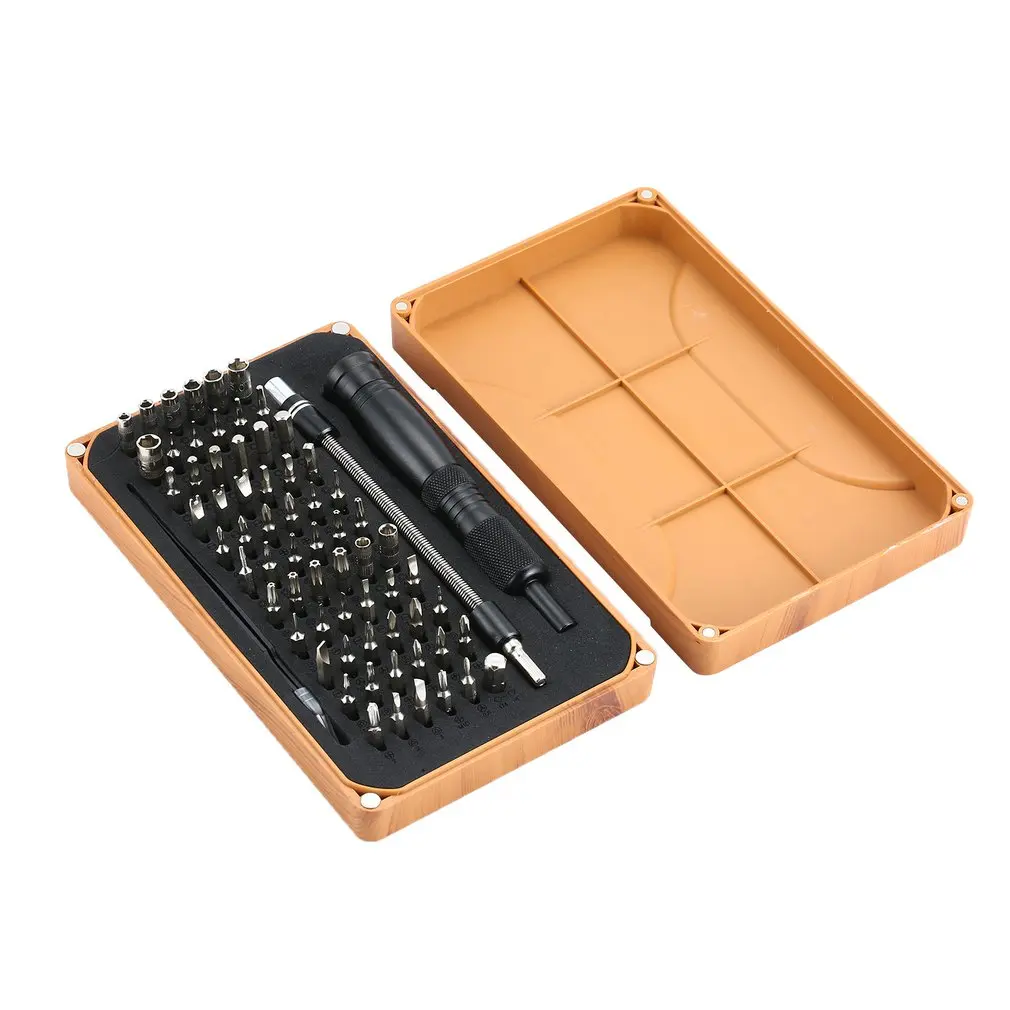 69 Набор отверток для ПК серии мини сцепление Cross Point Hex щелевые Совет DIY Repair Tool Kit